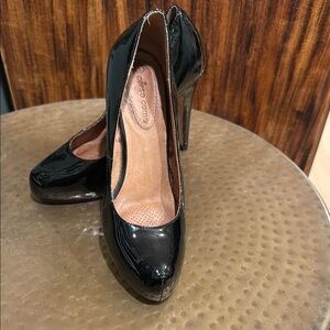 Black Patent Leather Pumps